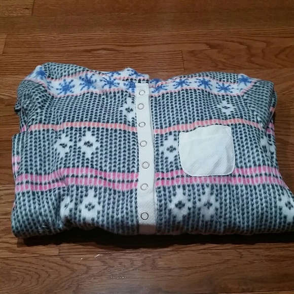 NWT!! Kensie One-Piece Pajama - Picture 4 of 7